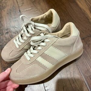 Diba Beige and Cream Casual Shoes